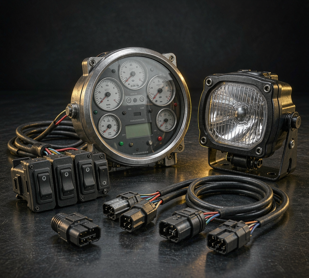 Electrical and cab parts