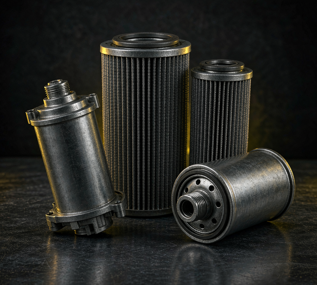 Fuel, oil and air filters
